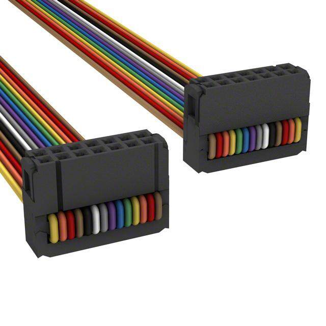 矩形电缆组件